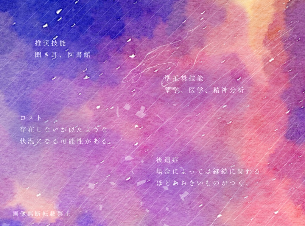 さよならの速度【CoCシナリオ集】