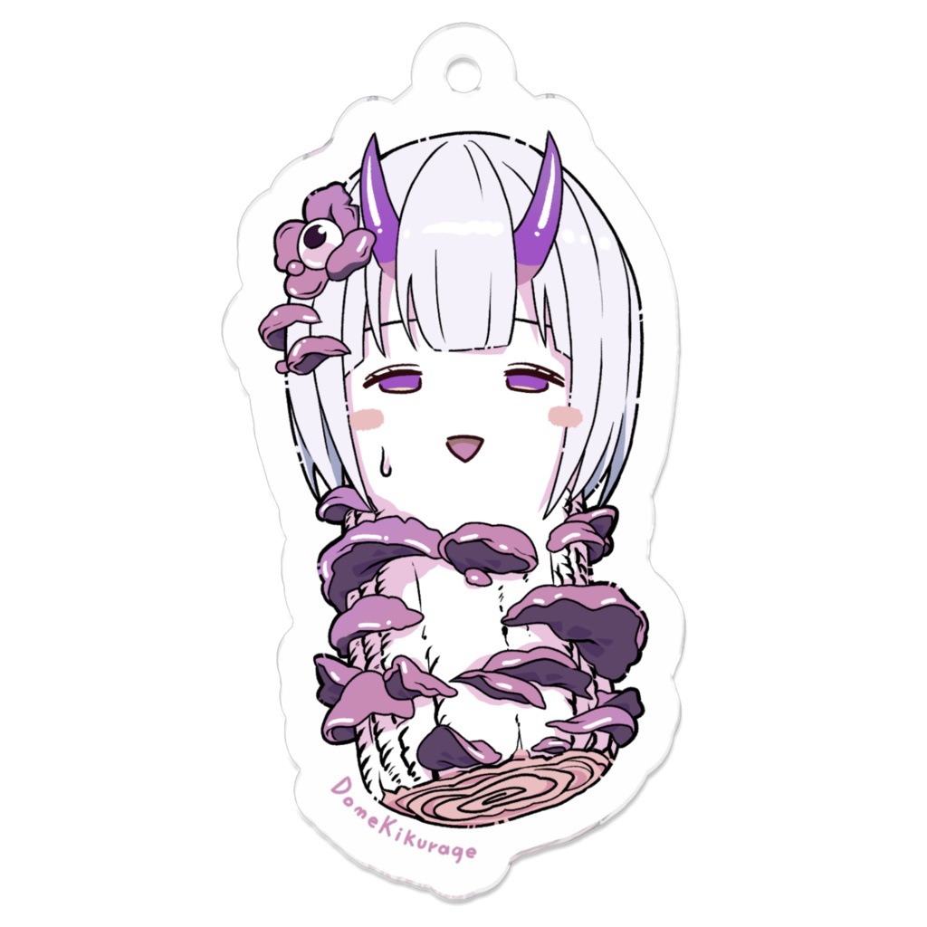 どうめきくらげキーホルダー（セリフなし）