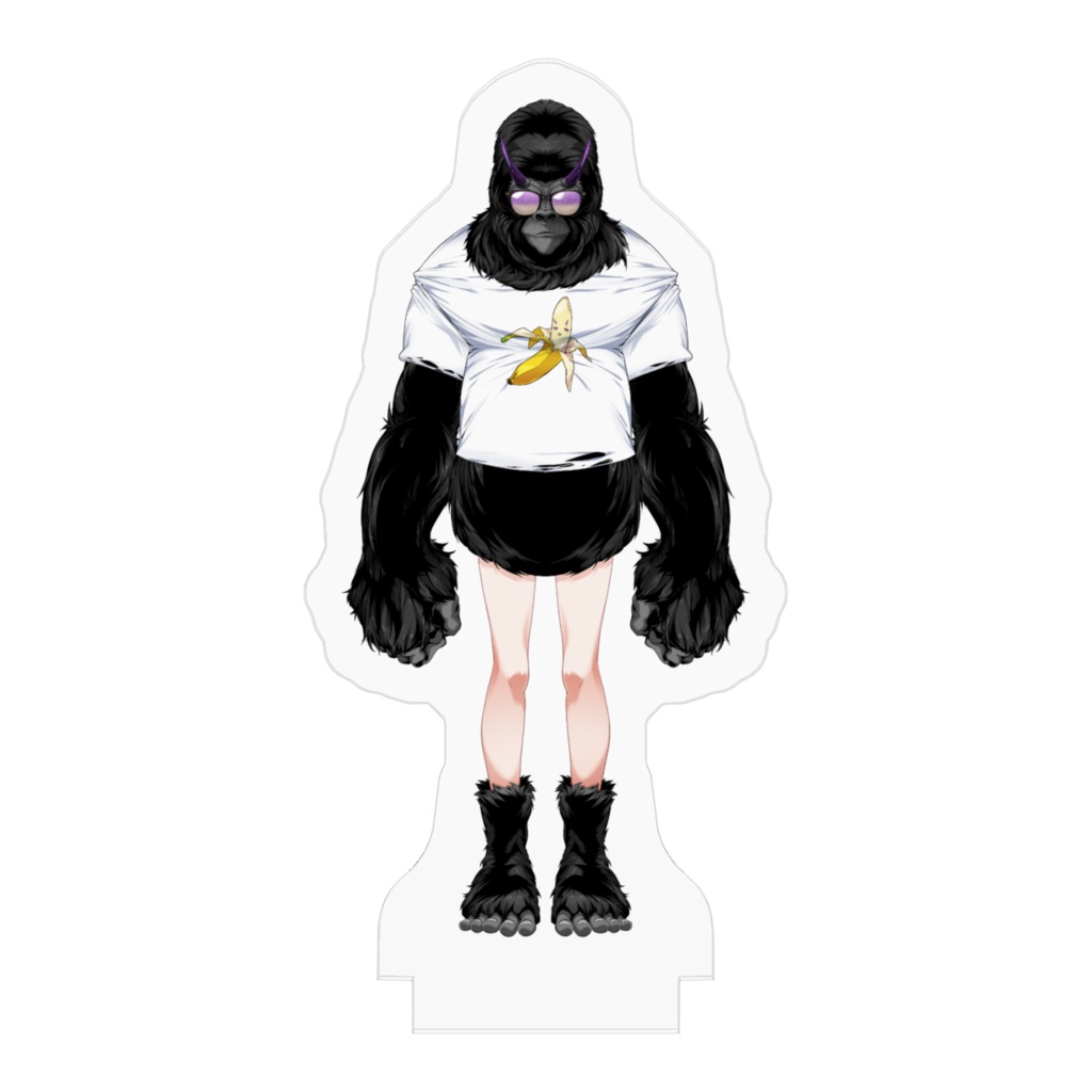 アクリルスタンド(どうめきごりたサングラス版)