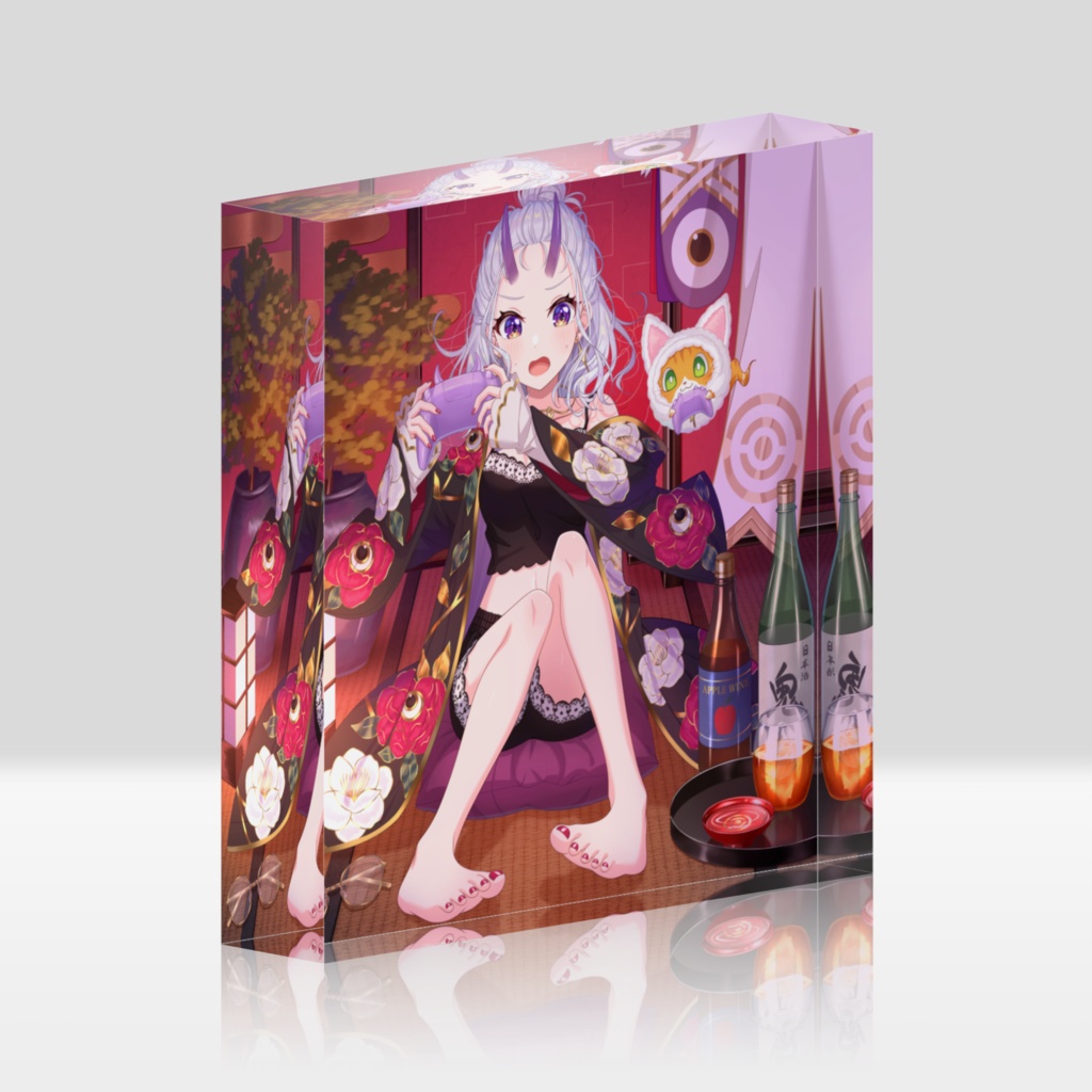 アクリルブロック（お団子）
