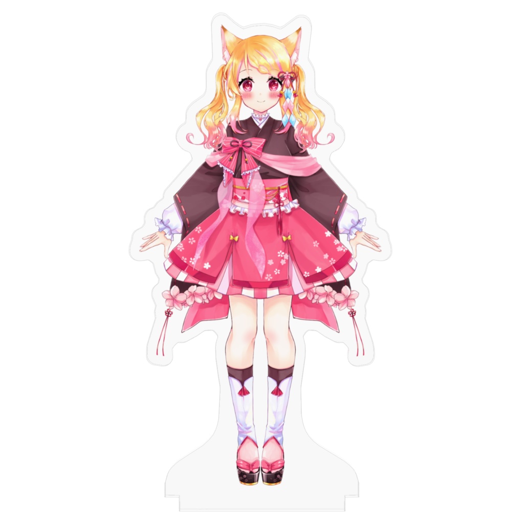 狐見夢みゆ(和装)アクリルスタンド