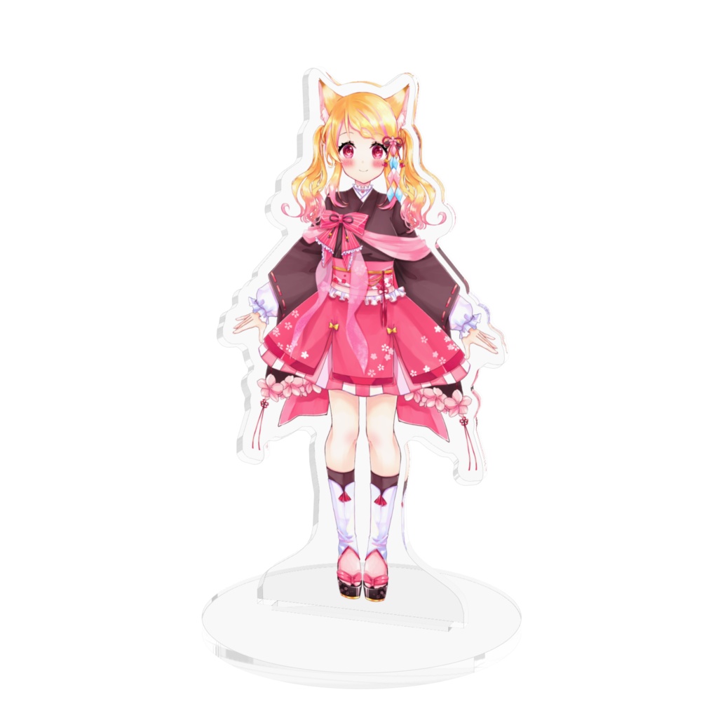 狐見夢みゆ（和装）アクリルスタンド