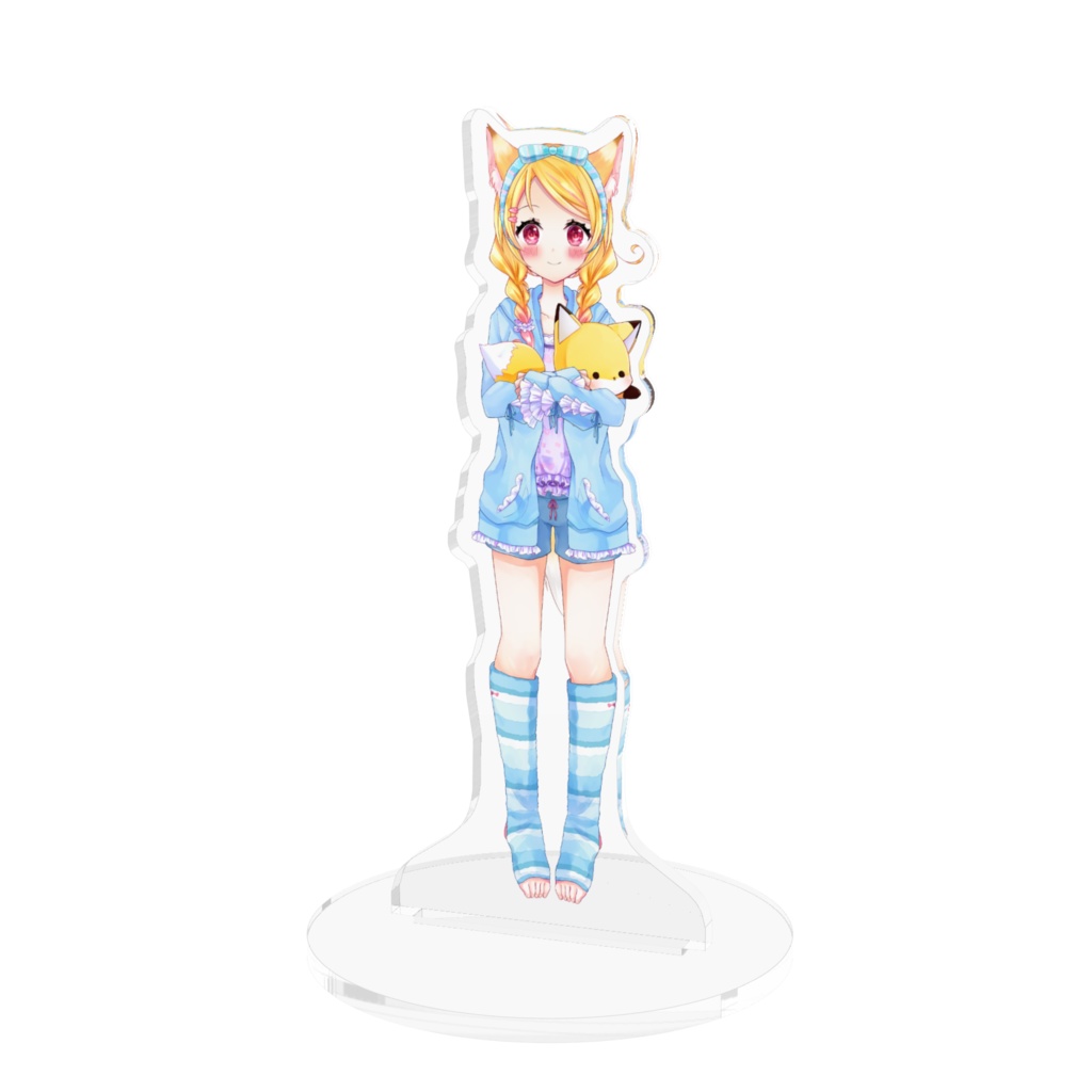 狐見夢みゆ（パジャマ）アクリルスタンド