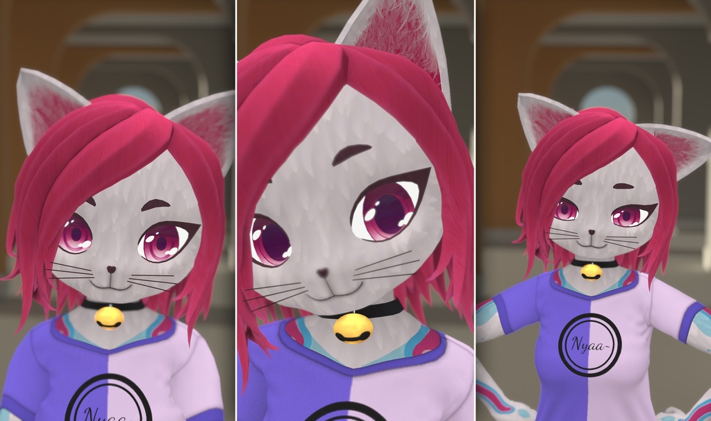 Furry Catgirl VRChat Avatar