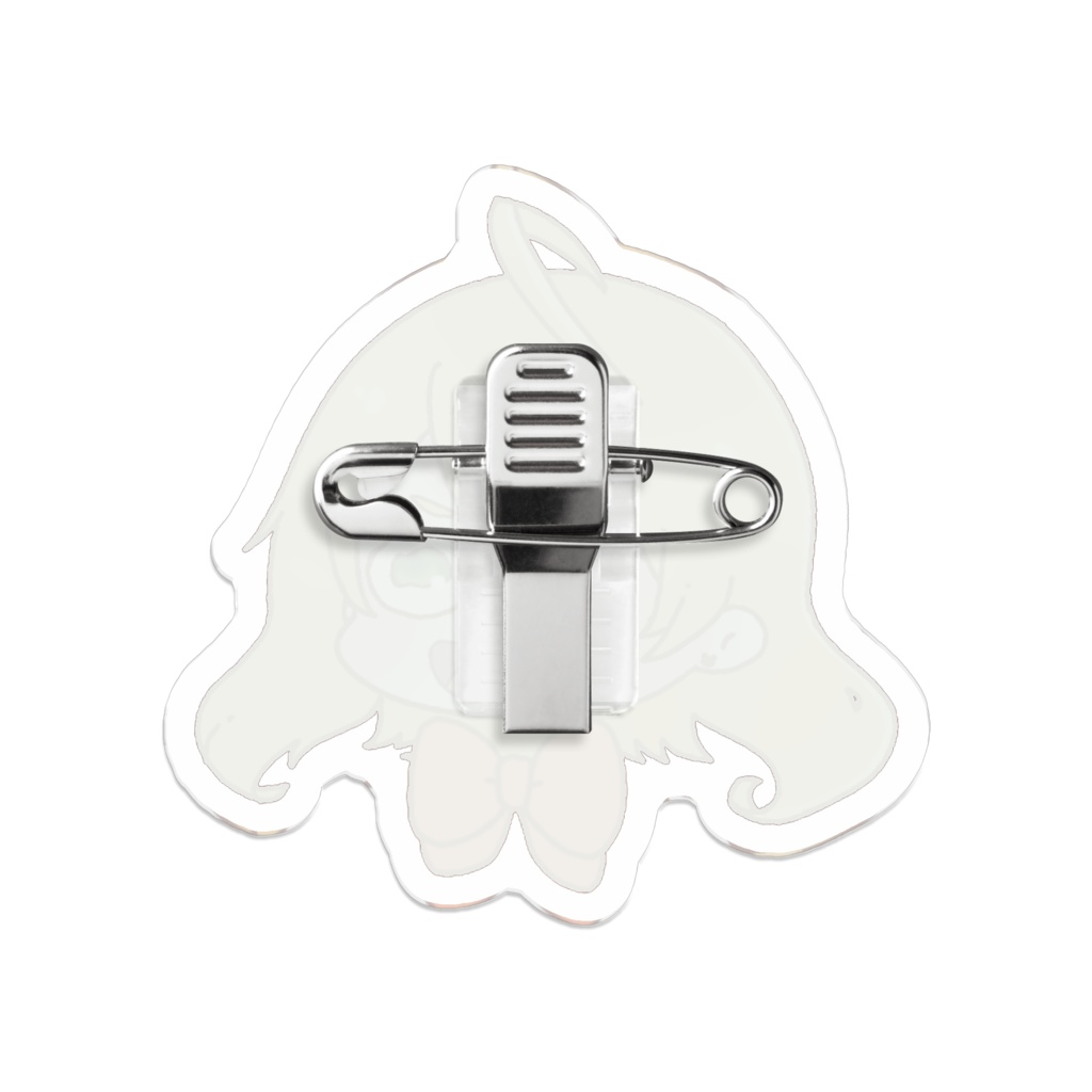 【箱河ノア】おぎゃアクリルバッジ