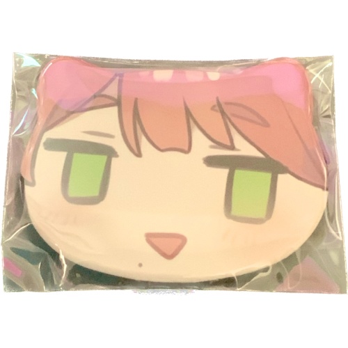 【ユキト】ドヤ顔ﾈｺﾁｬﾝ缶バッジ(ポストカード付)