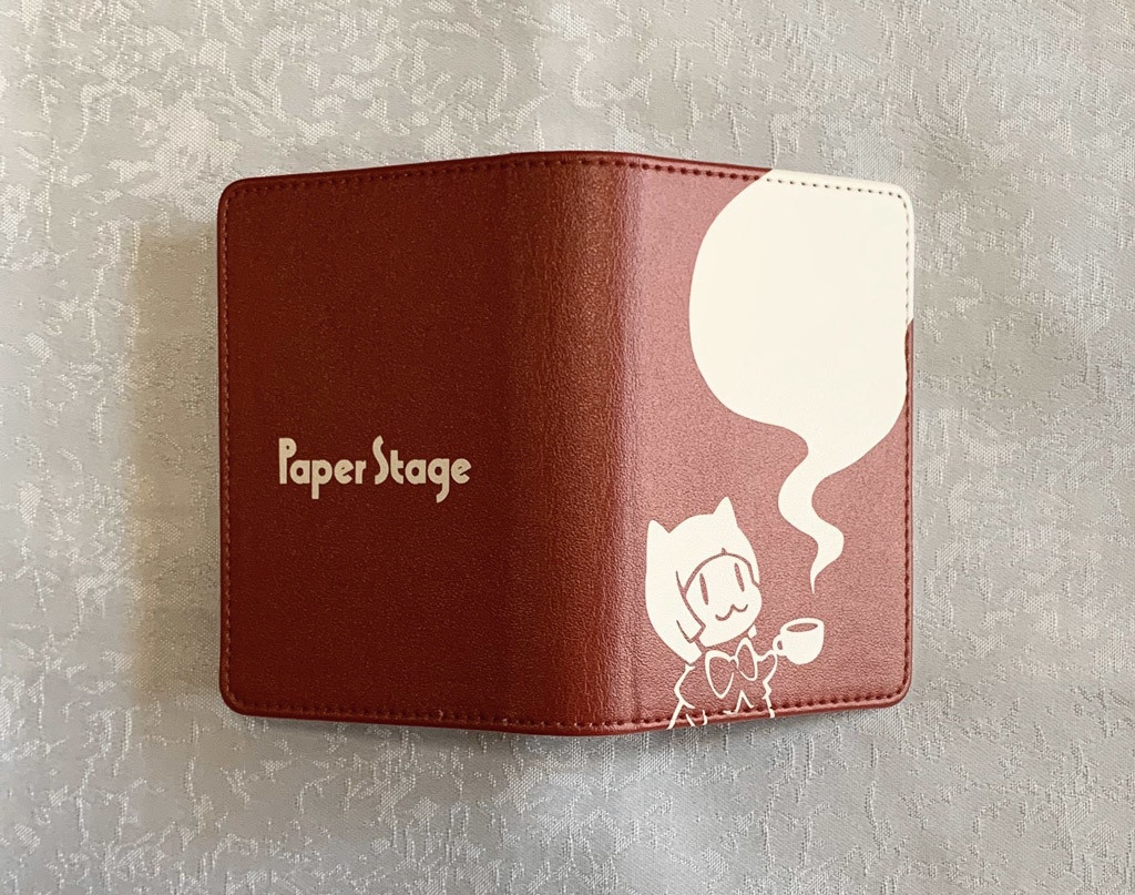 ねこみみレザー製名刺入れ(アツアツ)