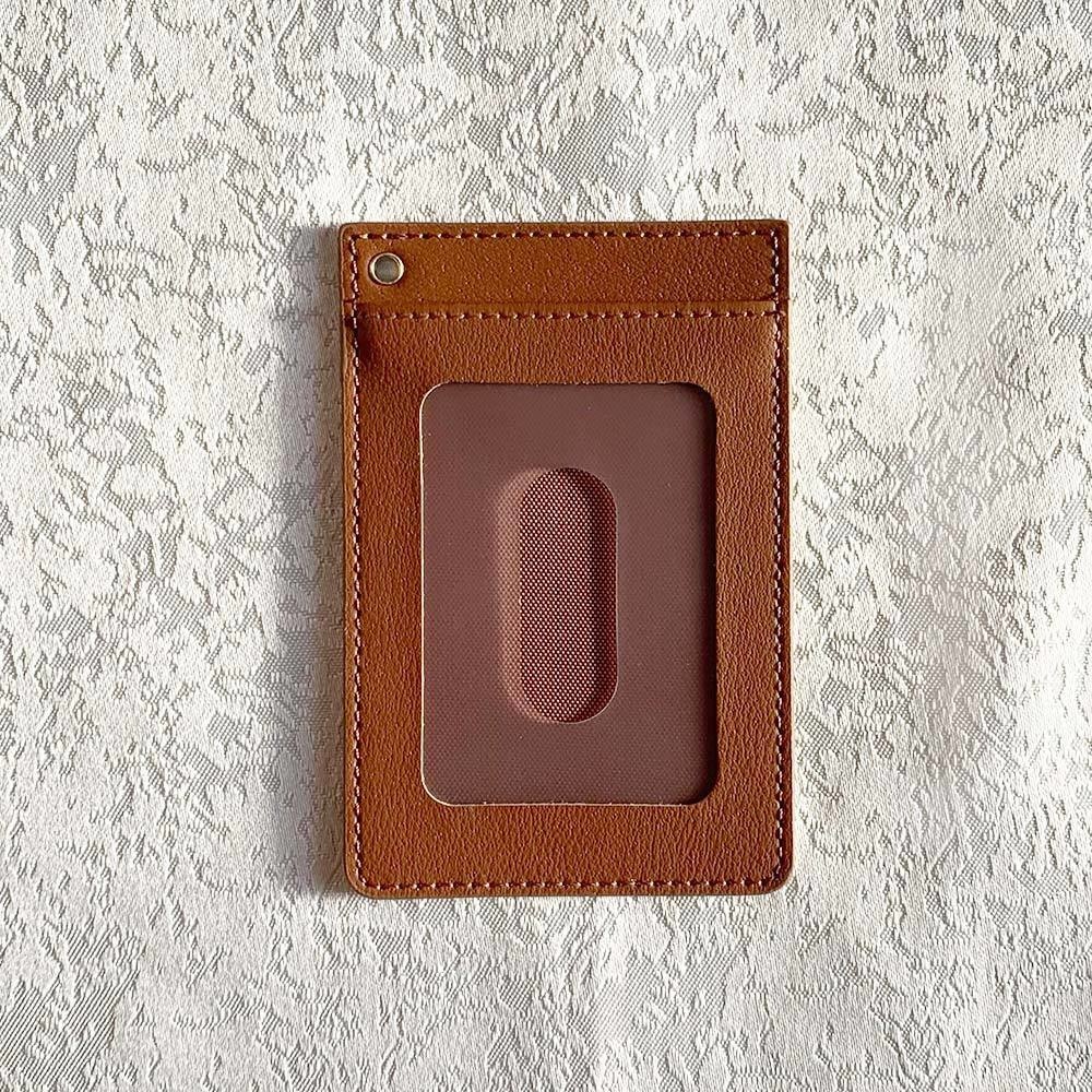 ねこみみレザー製パスケース(おにぎり)