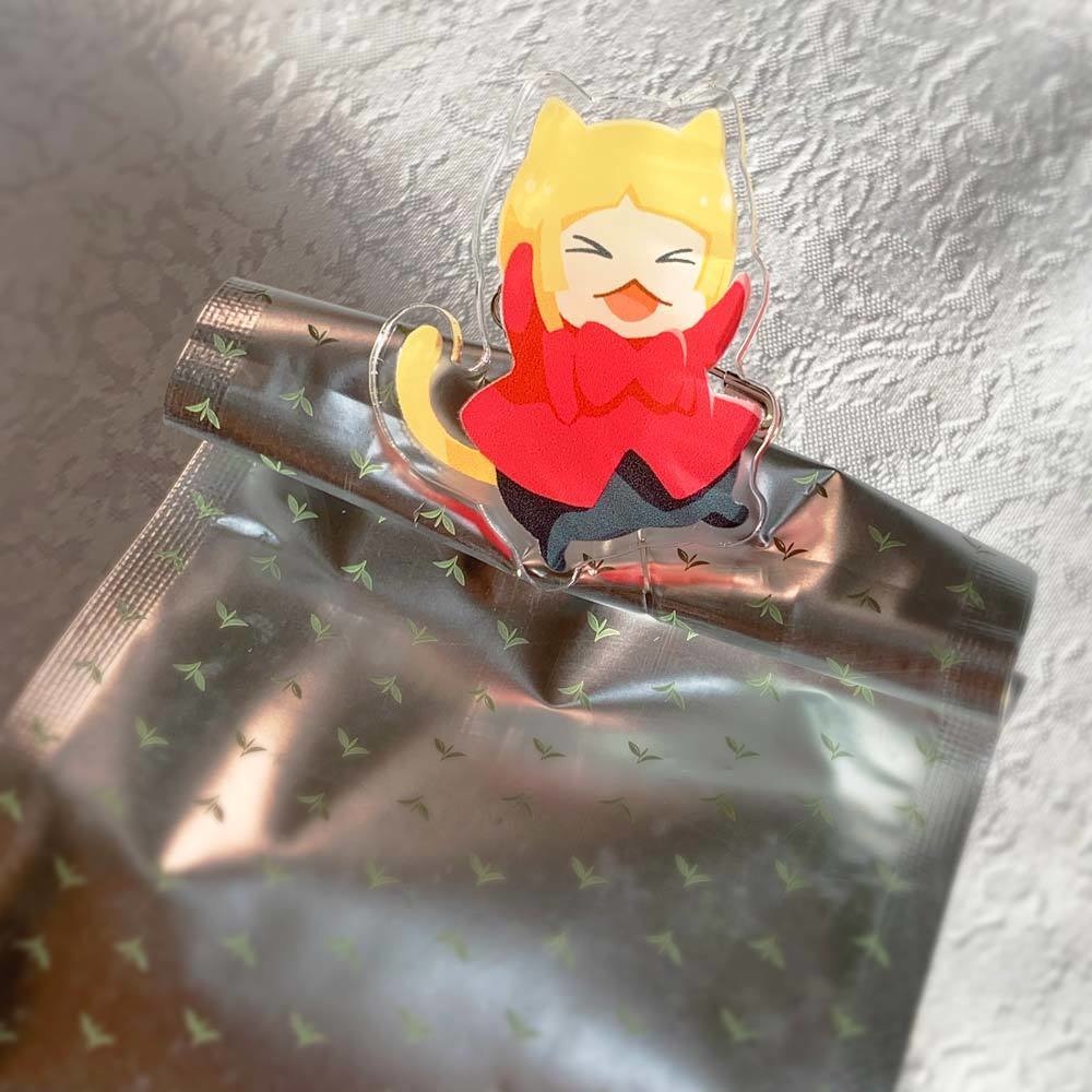 ちっちゃいねこみみアクリルバッジA