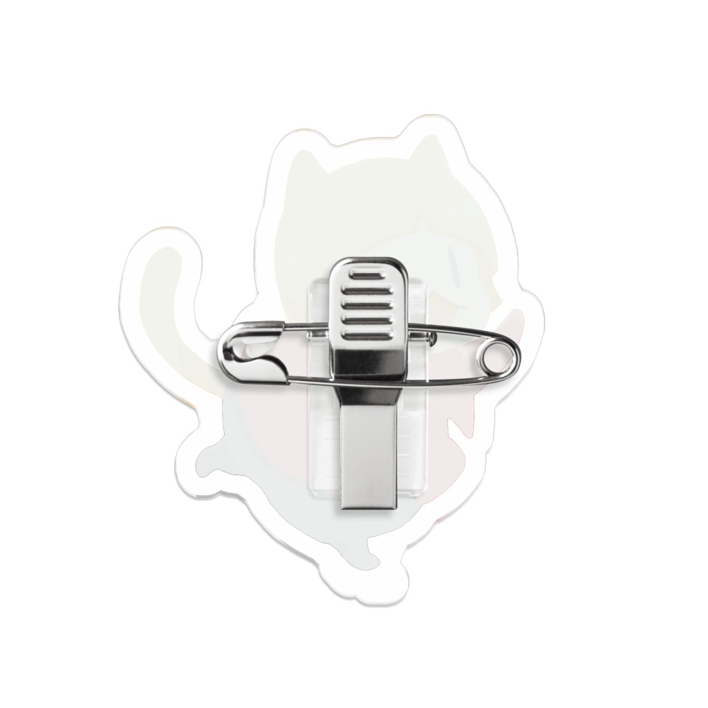 ちっちゃいねこみみアクリルバッジB