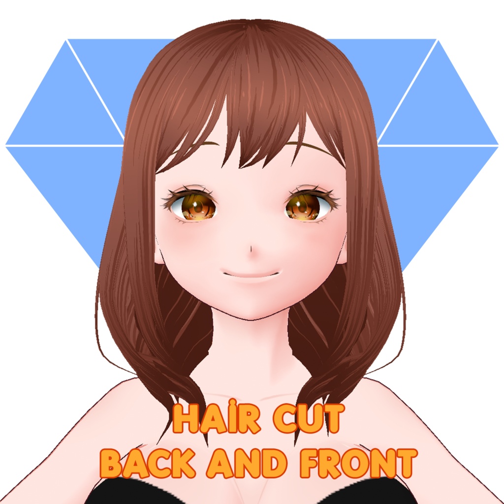 Vroid Hair Cut Luna