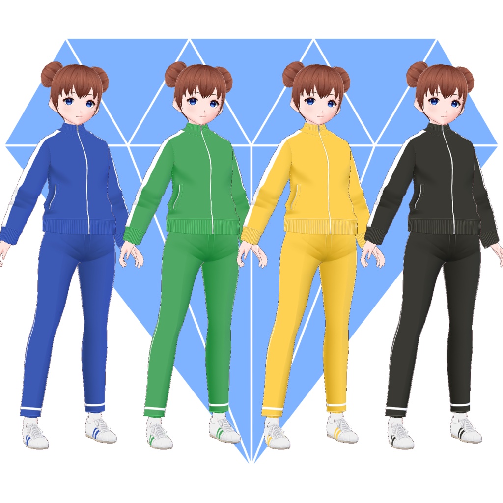 Vroid Gym School Uniform
