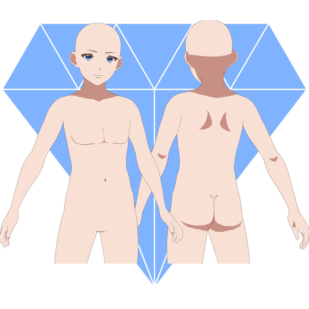 Vroid Anime Base Pack