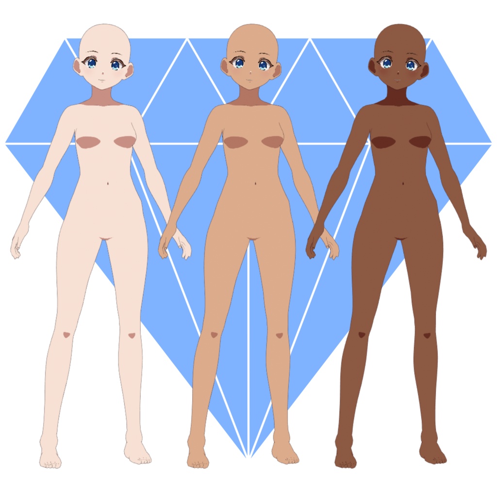 Vroid Anime Base Pack