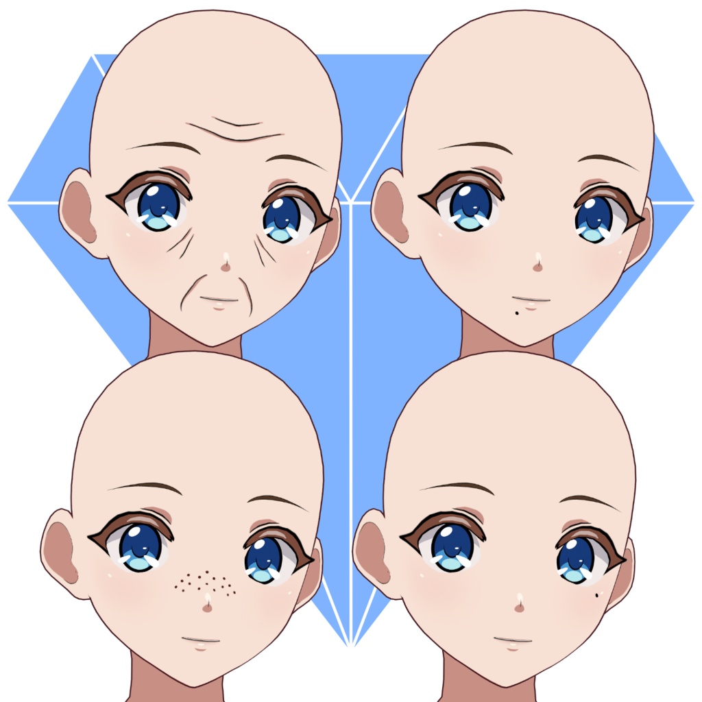 Vroid Anime Base Pack