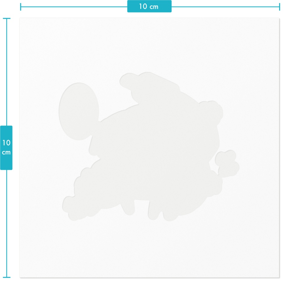 「さそり子ちゃん」ステッカー