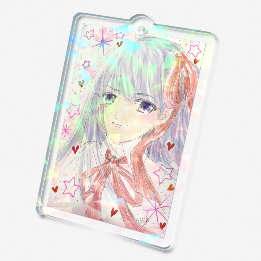 BBちゃんホログラムキーホルダー