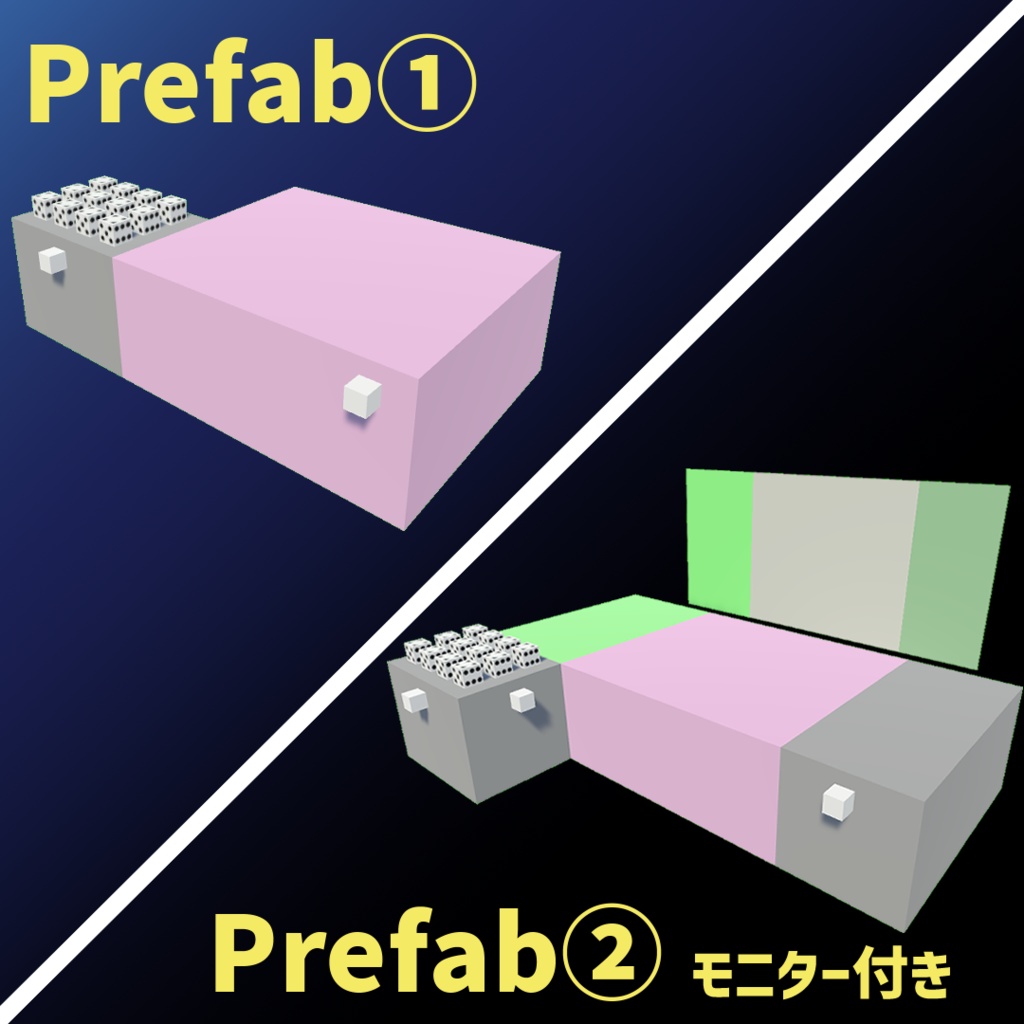 【VRC Udonギミック】Udon Dice Roll