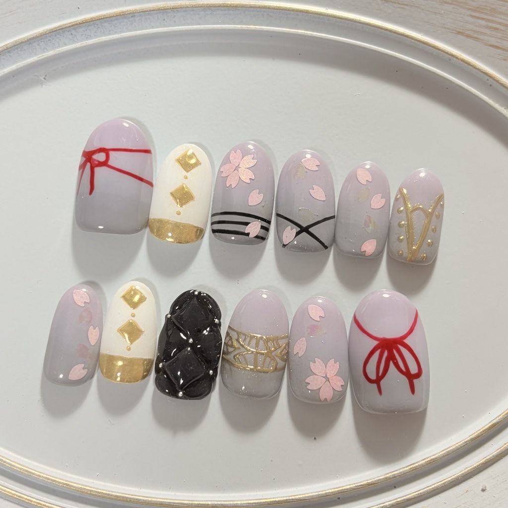 明石国行ネイルチップ