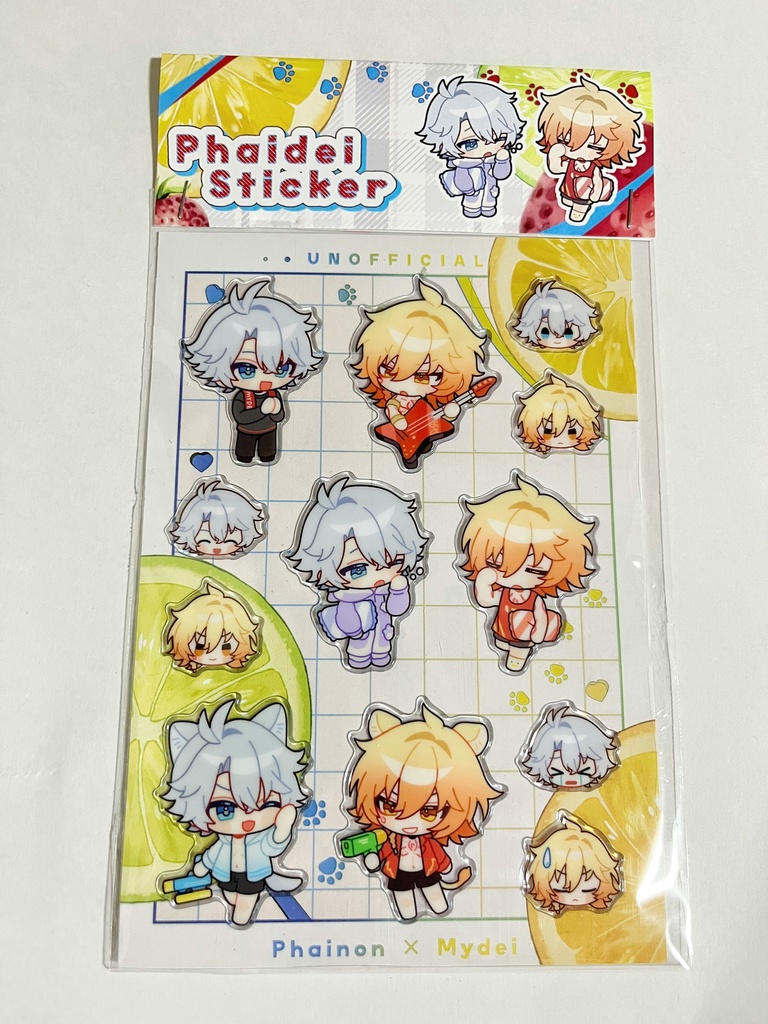 ぷっくりシール