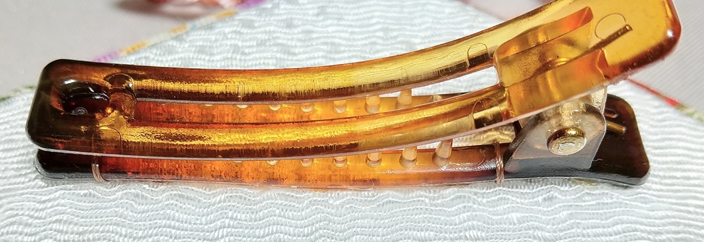 【秋色】扇形ヘアクリップ