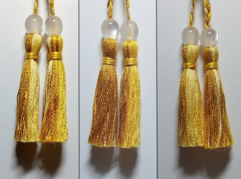 【秋色】扇形ヘアクリップ