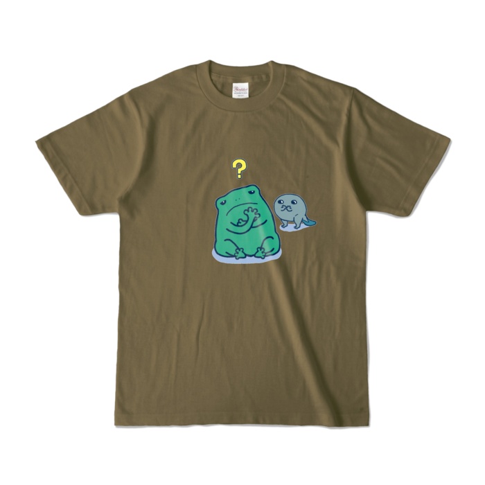 カエルの困惑Tシャツ
