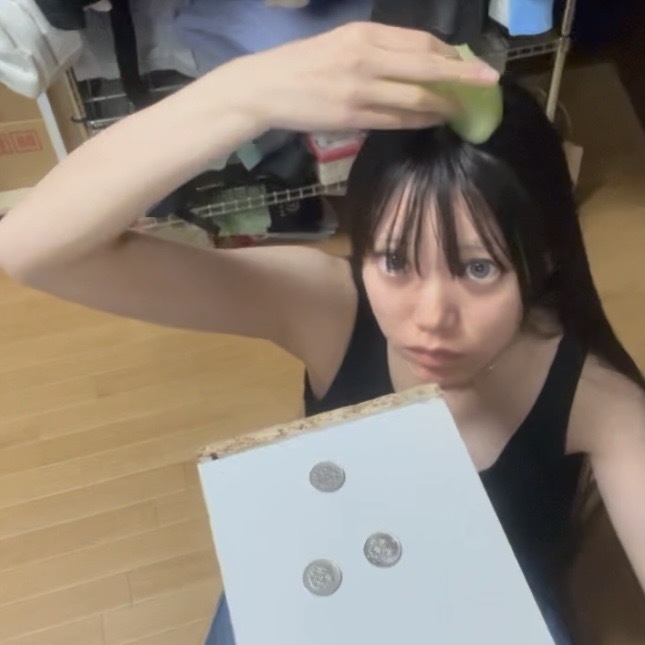 スライムまみれ🤍（動画:9分58秒）