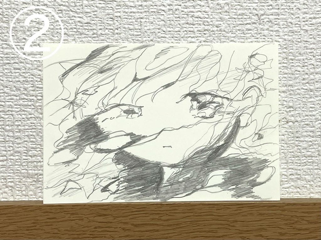 鉛筆の絵【原画】