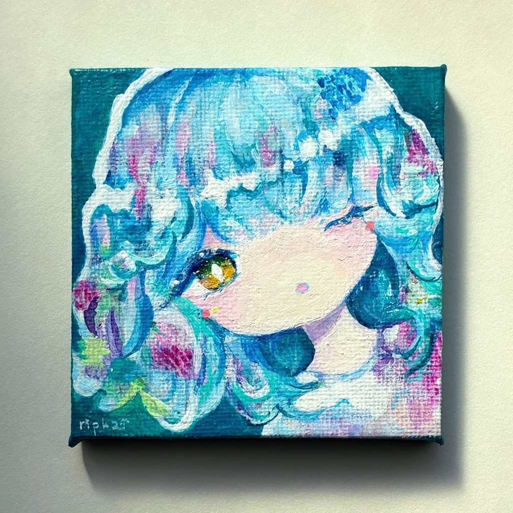微睡む花