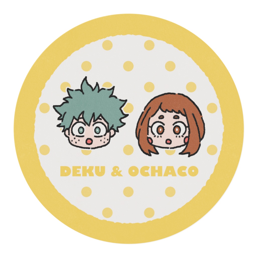 デク茶マスキングテープ イエロー