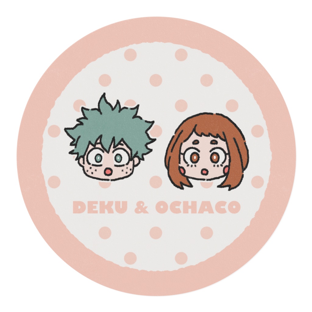 デク茶マスキングテープ ピンク