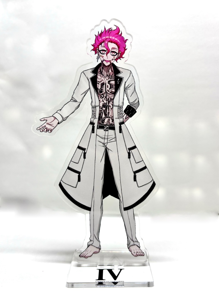 曲田全一 アクリルスタンド&ポストカード