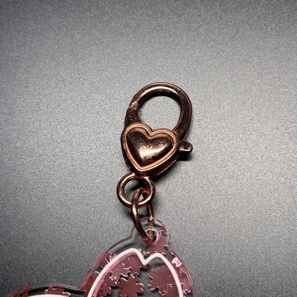 曲田さくらフレークアクリルキーホルダー