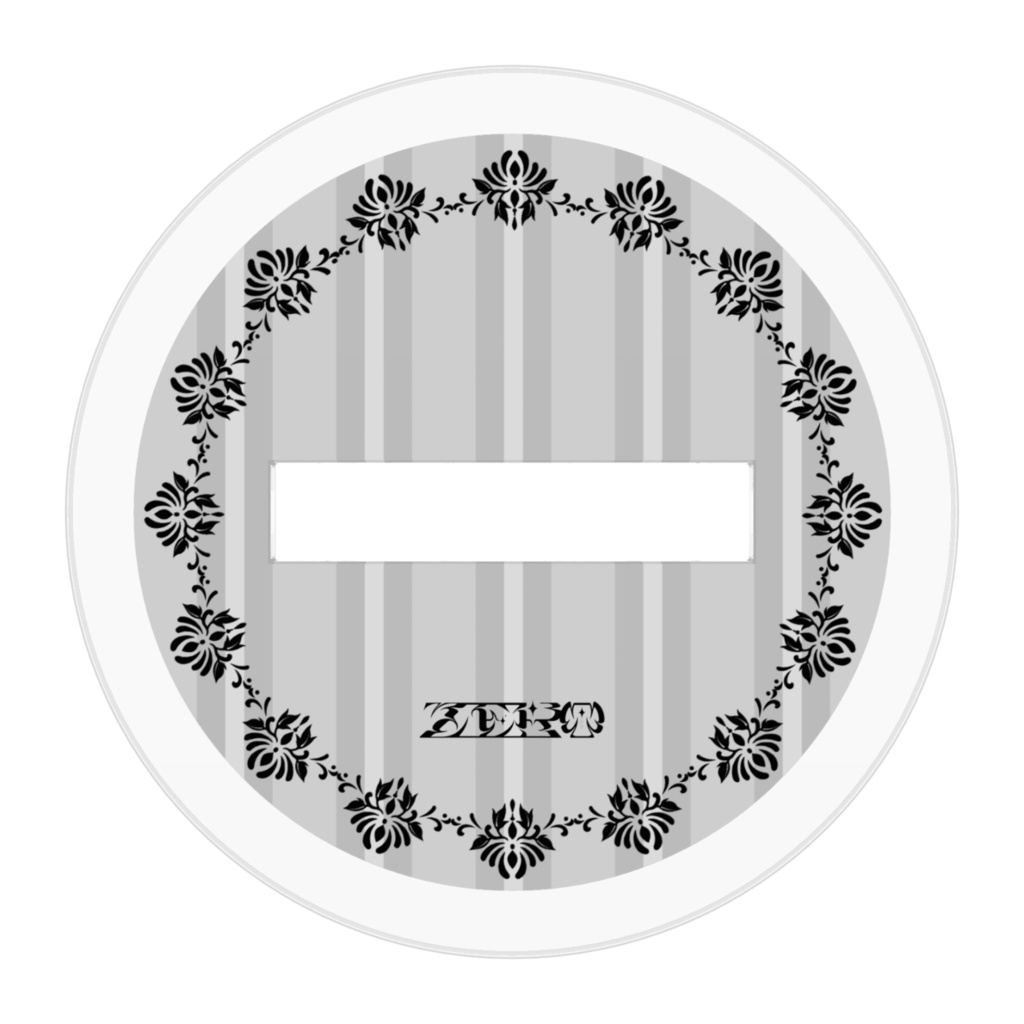 ミニアクリルスタンド(白)