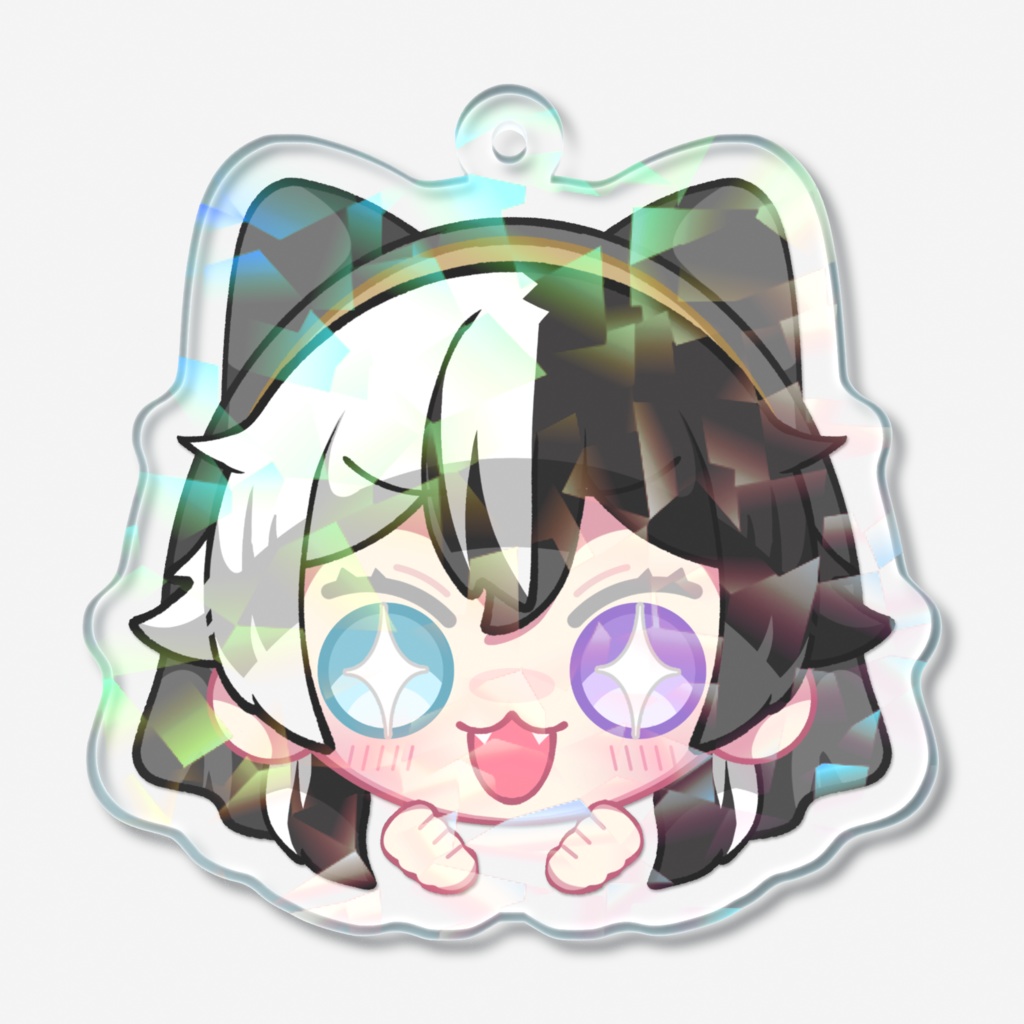 ミニアクリルキーホルダー(猫)