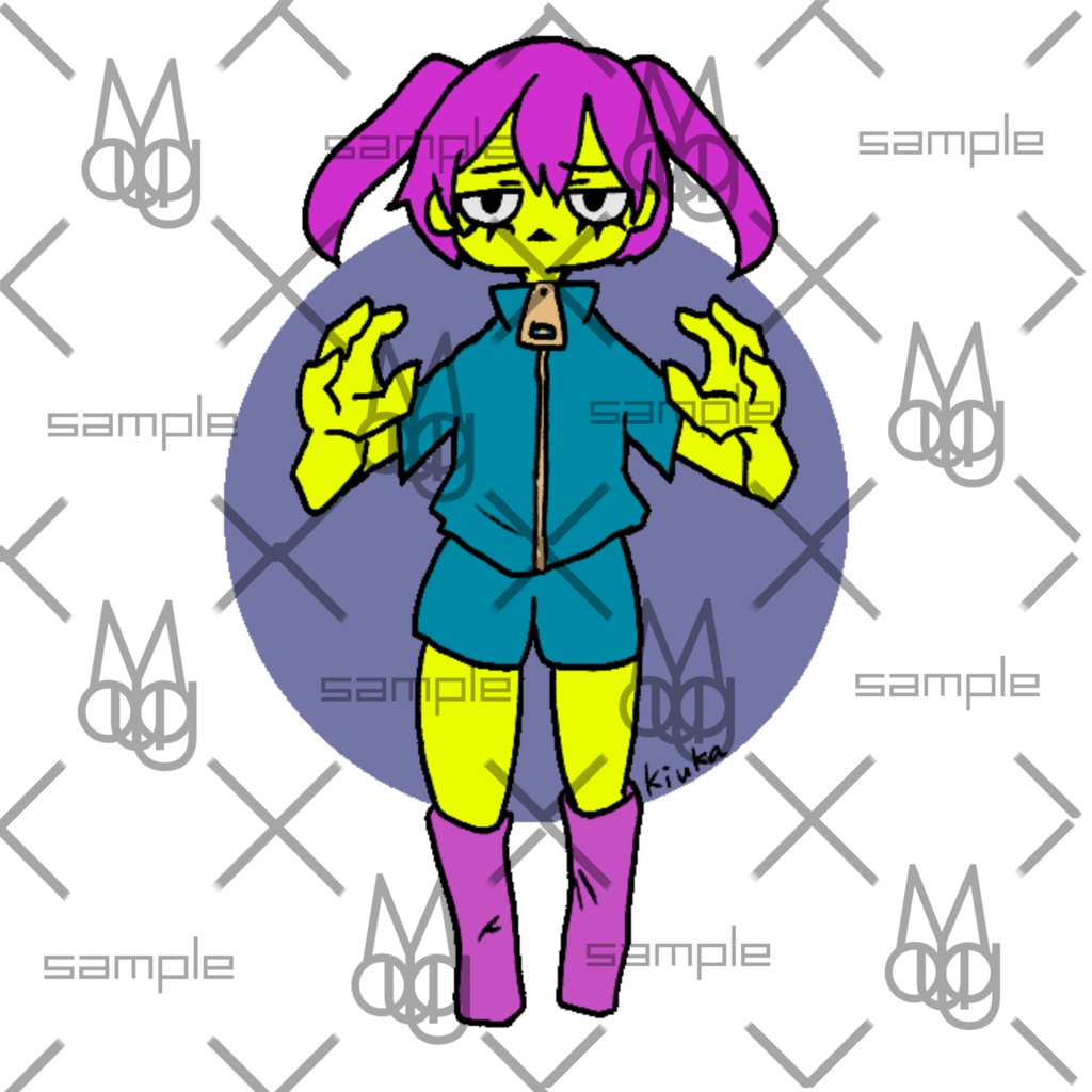 アイコン ジャージ 女の子 カートゥーン