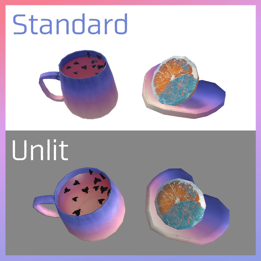 虫つき紅茶と腐ったオレンジ, 夢色ティーセット / Bug-Infused Tea, Rotten Orange, Dreamy Teaset