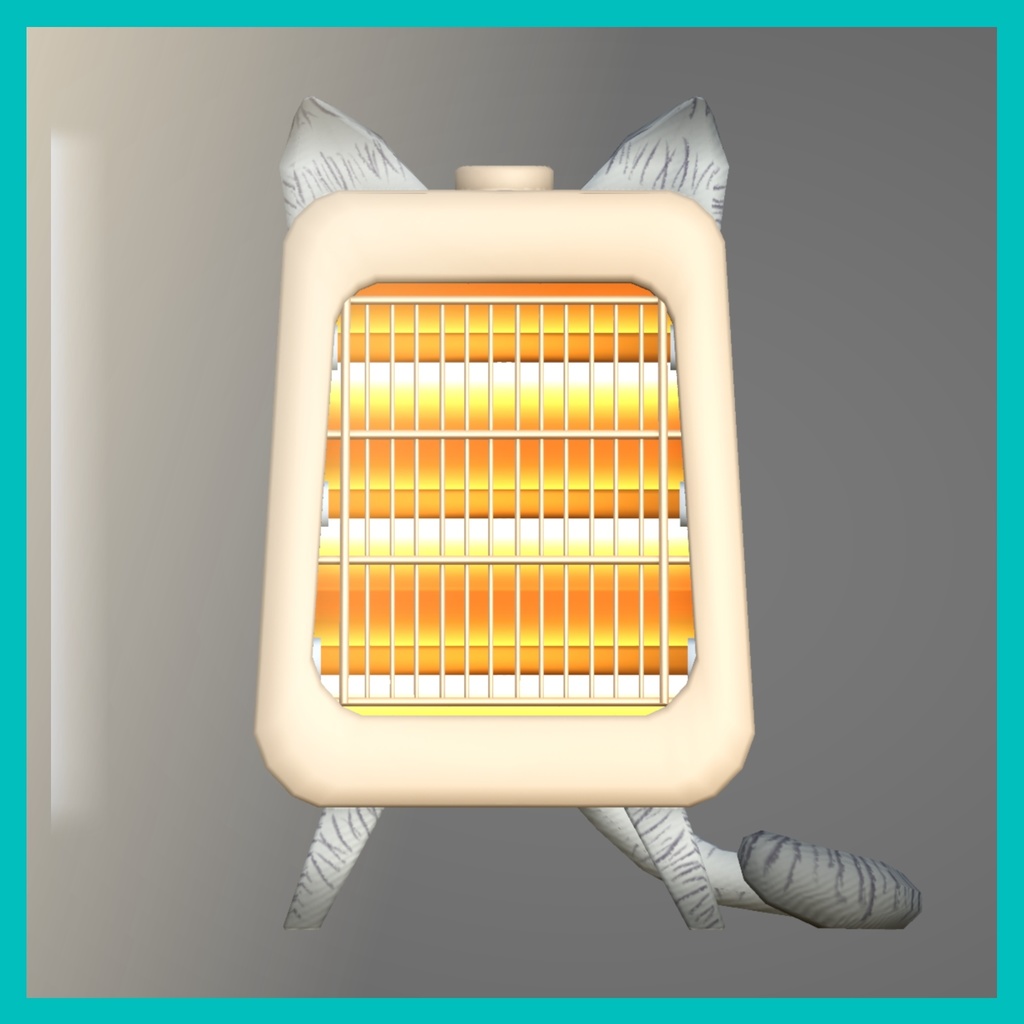 ほっこり猫ヒーター / Cozy Cat Heater