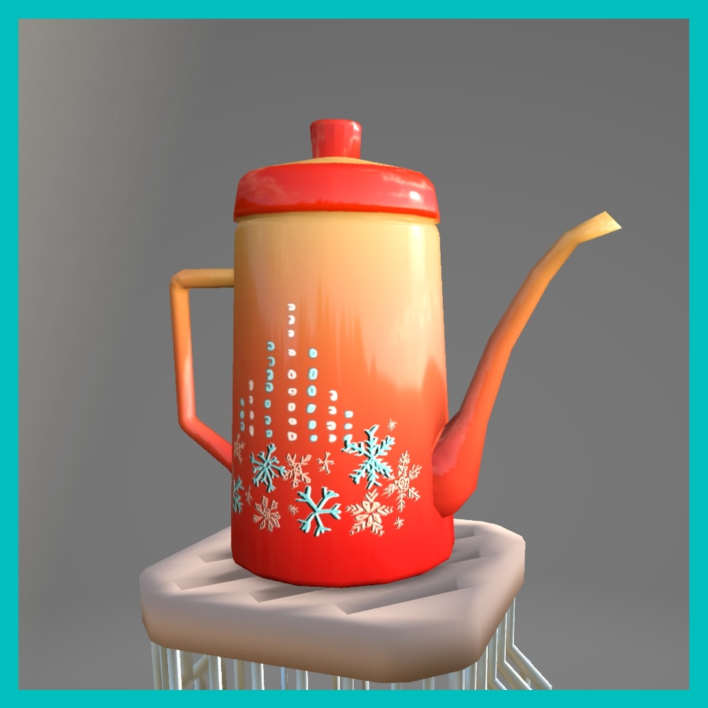 レトロなストーブ ポットのせ / Retro Kettle Glow Heater