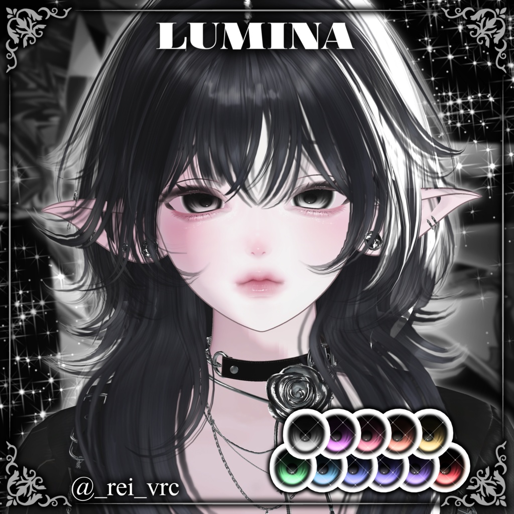 Anonymous EyeTexture【11アバター対応】