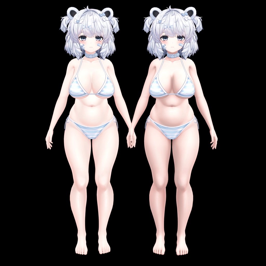 【肌に立体感】AOマップ/AOmap【4アバター対応】