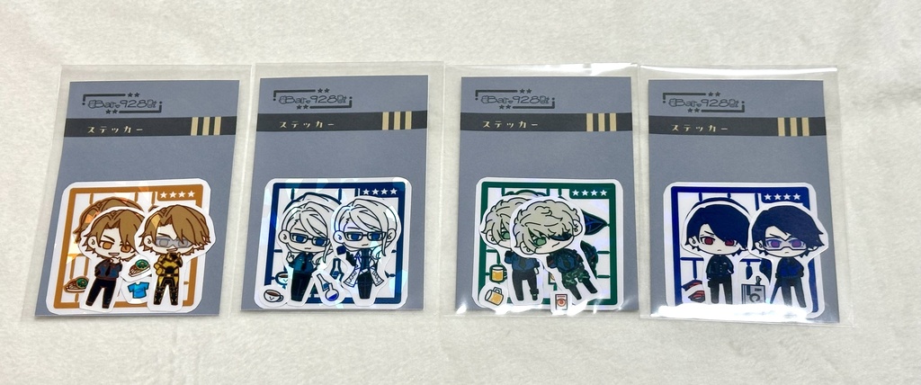 【ステッカー】プラモデル風メジャーヒーロー ステッカー