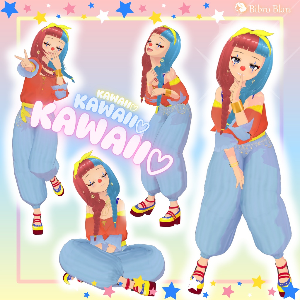 【オリジナル3Dモデル】 Pierrico/ピエリコ