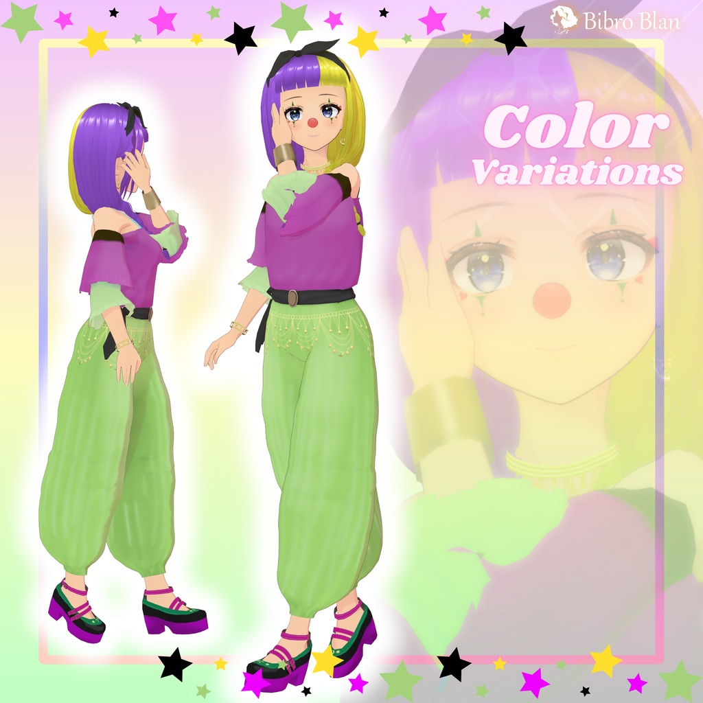 【オリジナル3Dモデル】 Pierrico/ピエリコ