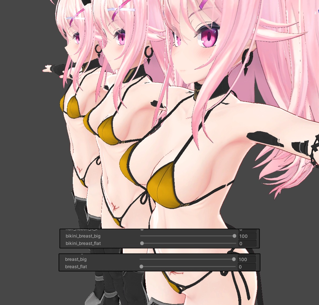 【イヨ用】Eyo Daemon Girl Outfit