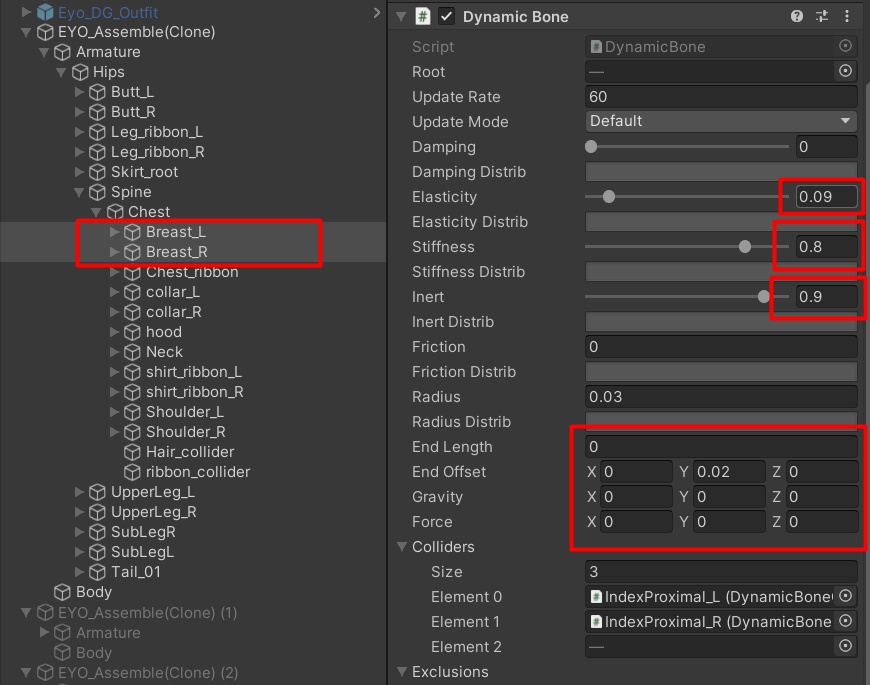 【イヨ用】Eyo Daemon Girl Outfit