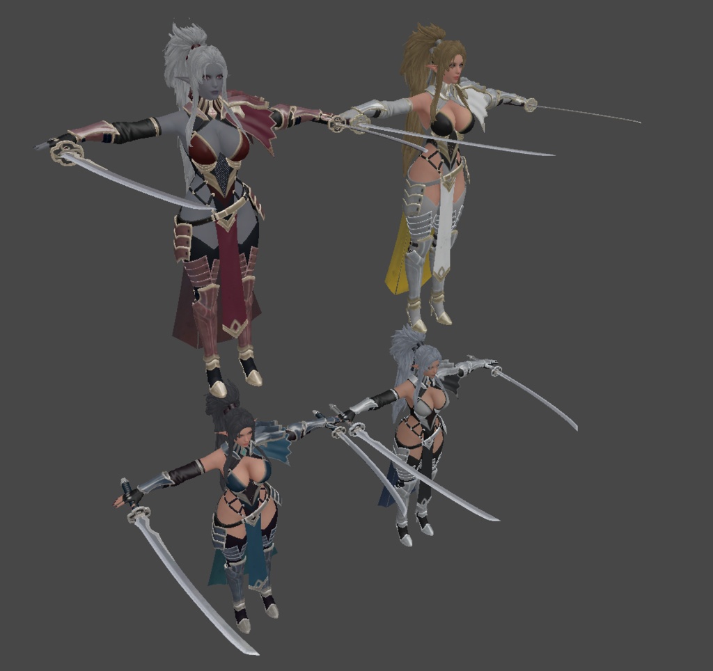 Dark Elf Blader | ダークエルフブレイダー