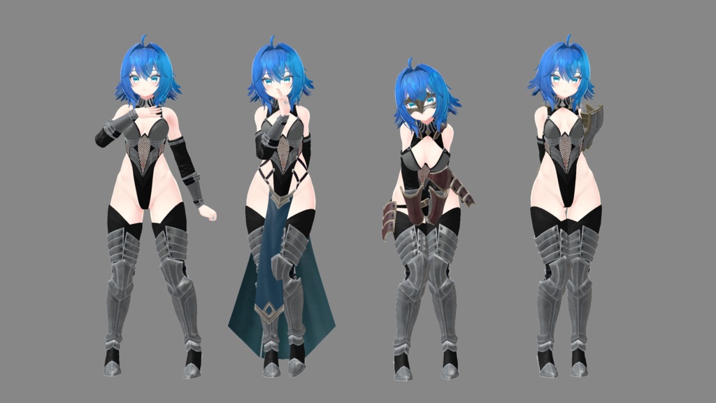 「竜胆」Rindo Blade Dancer Outfit