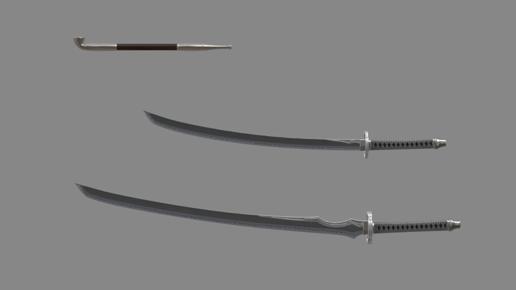 「竜胆」Rindo Blade Dancer Outfit